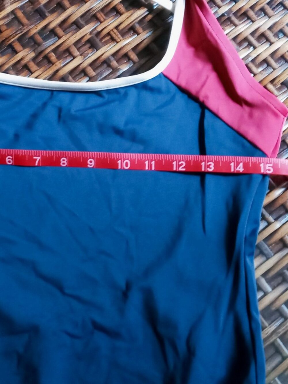 Victoria's Secret Sexy & Sporty 1-Piece Red, White & Blue Swimsuit Beach Travel - Picture 10 of 16